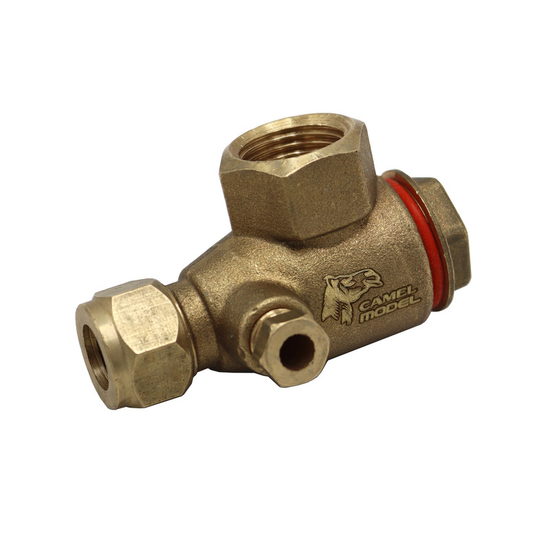 شیر یکطرفه کمپرسور باد مدل کمل کد YP-REZVEH-1/2INCH