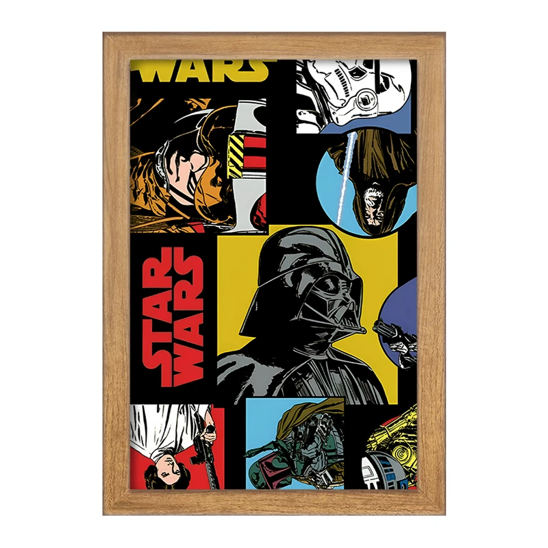 تابلو خندالو مدل جنگ ستارگان کد F4284