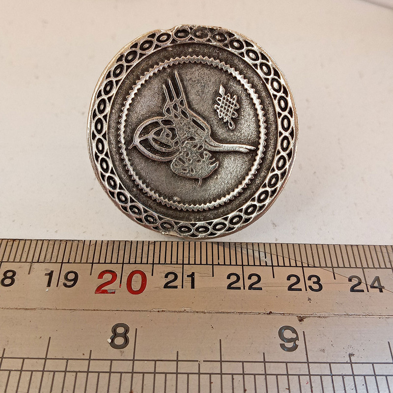 انگشتر زنانه مدل مهر عثمانی کد SE-74