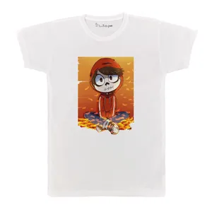 تی شرت آستین کوتاه بچگانه پرمانه طرح کوکو کد pmt.7864