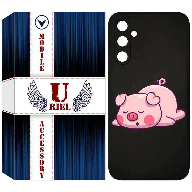 کاور یوریل قاب مدل KSH کد 42 طرح پیگی مناسب برای گوشی موبایل سامسونگ Galaxy A54