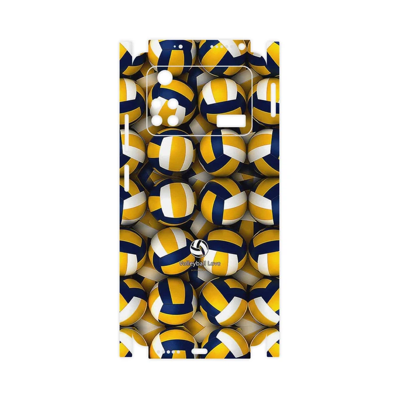 برچسب پوششی ماهوت مدل Volleyball-FullSkin مناسب برای گوشی موبایل شیائومی Poco M4 Pro 4G