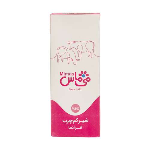 شیر کم چرب می ماس - 200 میلی لیتر 