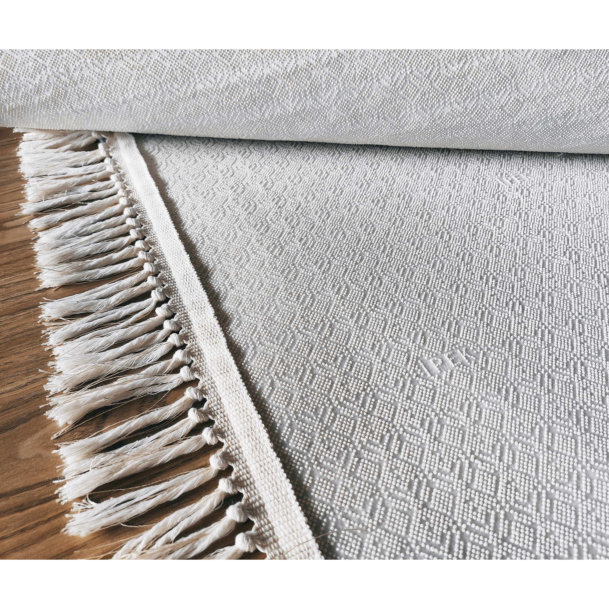 فرش پارچه ای مدل ترمزدار طرح سنتی