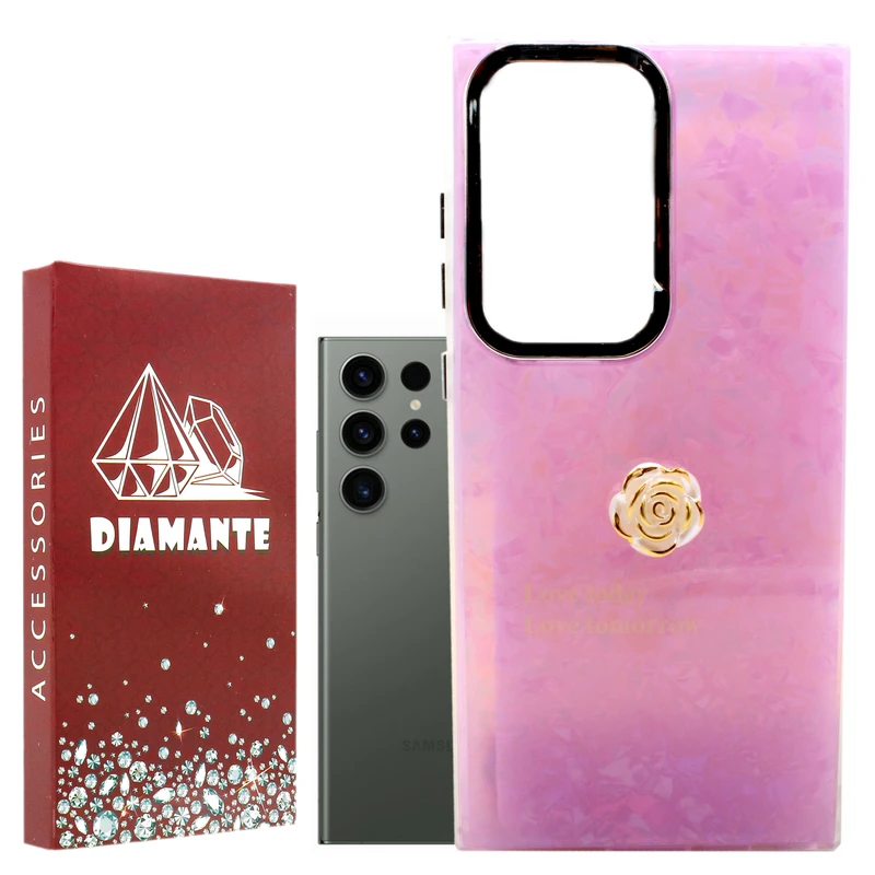 کاور دیامانته مدل Emma Rd مناسب برای گوشی موبایل سامسونگ Galaxy S22 Ultra