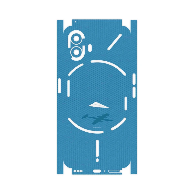 برچسب پوششی ماهوت مدل Minimal Paper Airplane-FullSkin مناسب برای گوشی موبایل ناتینگ Phone 2