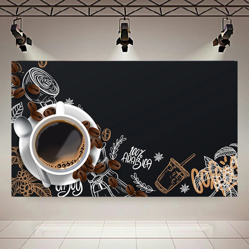 تابلو شاسی طرح مخمل مدل قهوه مینیمال کد AR31779