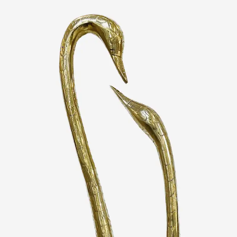 دکوری برنجی مدل غاز 2208 مجموعه 2 عددی