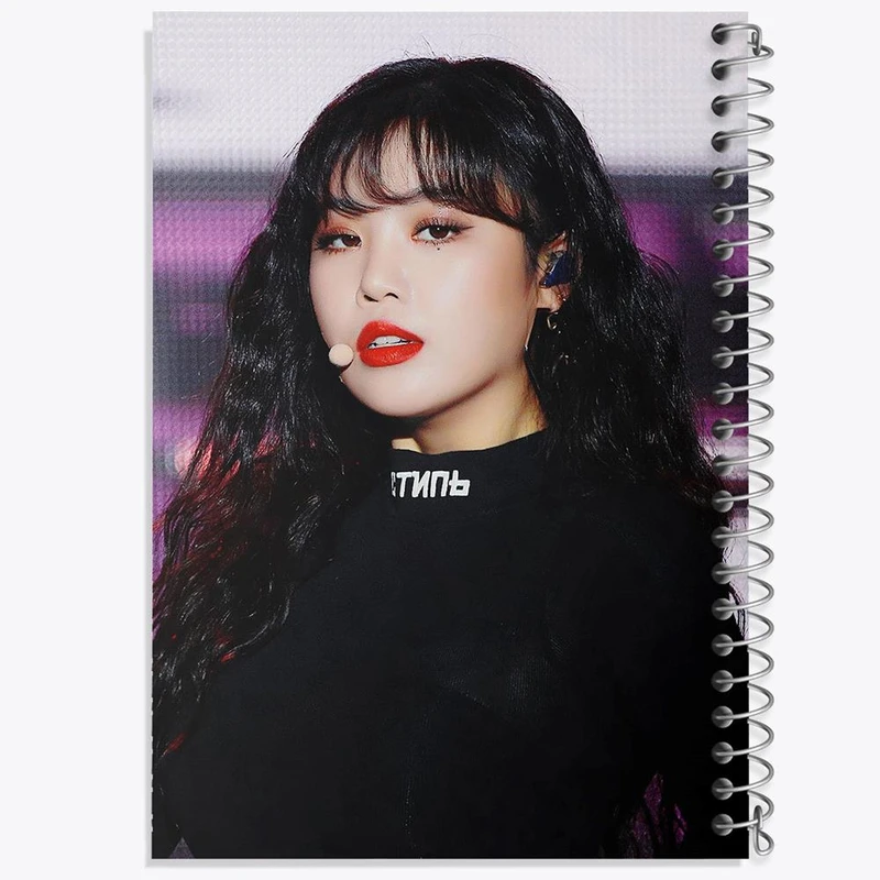 دفتر مشق 50 برگ خندالو مدل سوجین گروه جی آیدل GIdle کد 19562