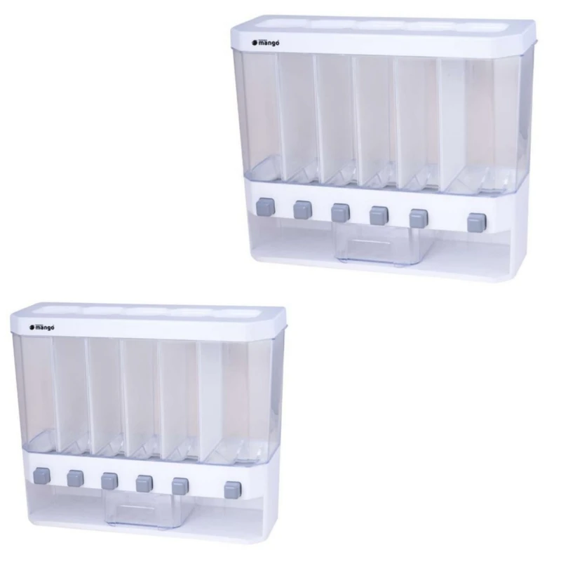 بانکه حبوبات مدل mango مجموعه 2 عددی 