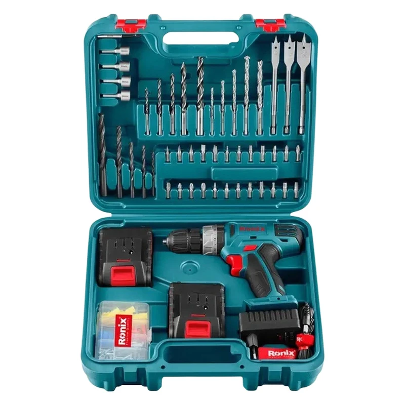 مجموعه 53 عددی پیچ گوشتی شارژی رونیکس مدل RS-8019