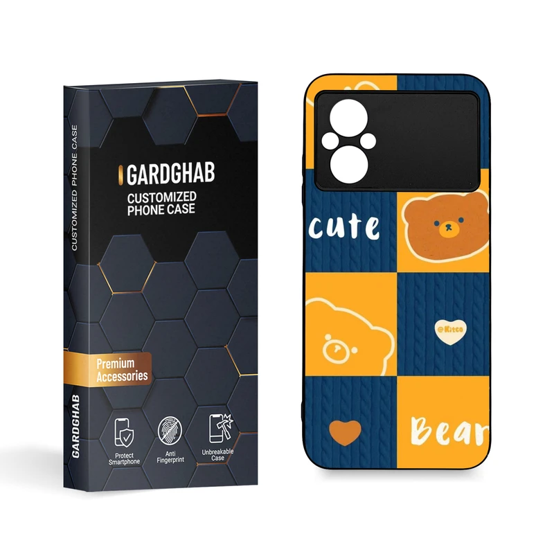 کاور گارد قاب مدل دخترانه مناسب برای گوشی موبایل شیائومی Poco M4 5G / M5 4G