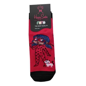 جوراب دخترانه مدل دختر کفشدوزکی تابه تا کد RE-TA