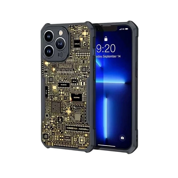 کاور ژاند مدل XUNDD Gold مناسب برای گوشی موبایل اپل iPhone 14 Pro max