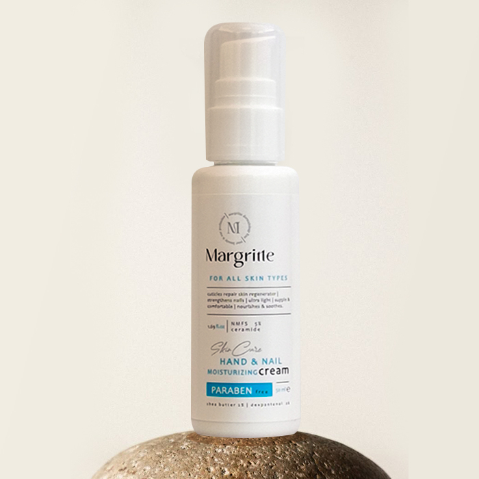 کرم مرطوب کننده دست مارگریت مدل سرامید مناسب انواع پوست حجم 50 میلی لیتر