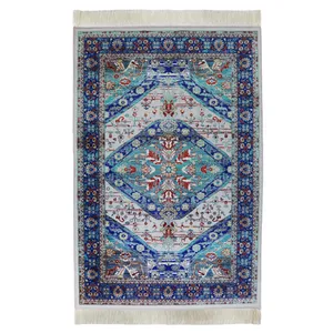 فرش پارچه ای هانوکس طرح کاشانیک کد GH-647-3