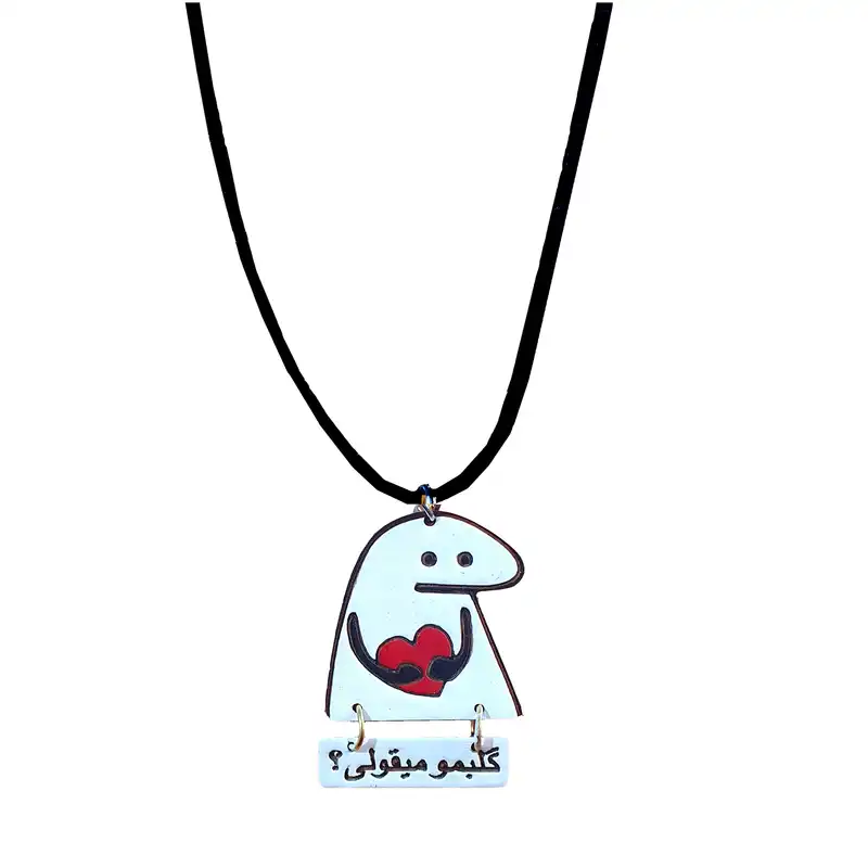 گردنبند دخترانه مدل قلب 1