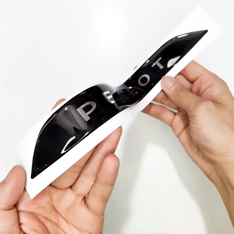 ورد پلیت عقب خودرو  آرسی زد اسپرت مدل GelP2022RC مناسب برای پژو 207