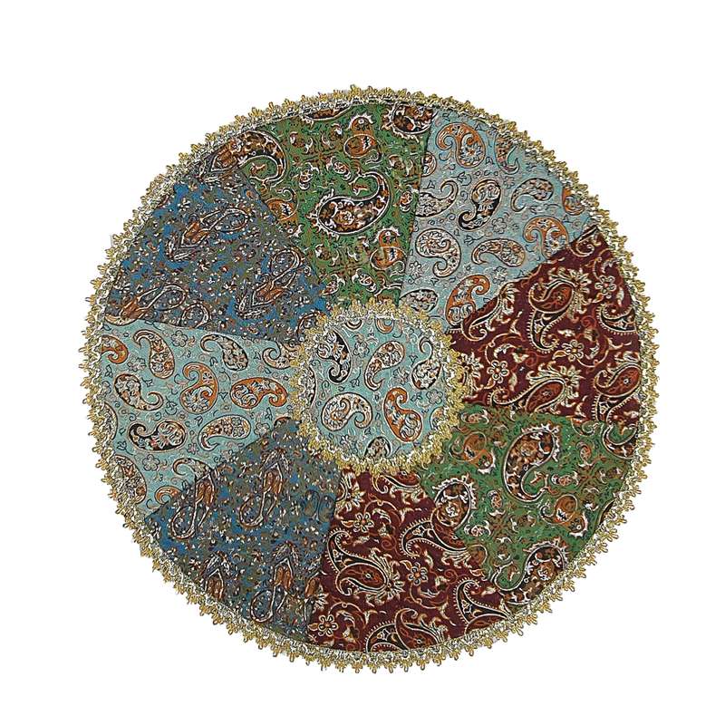 رومیزی ترمه مدل سالار کد K123