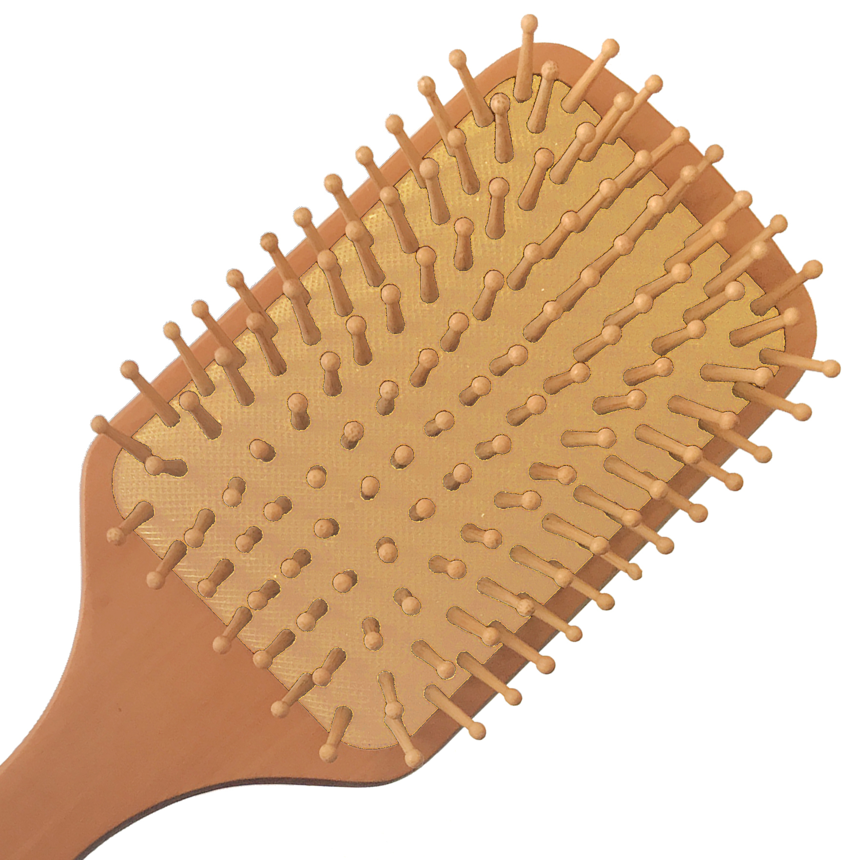 برس مو لوپینا مدل چوبی کد 01