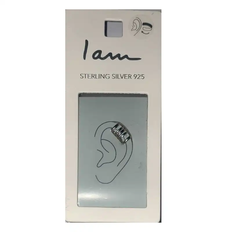 پیرسینگ نقره زنانه آی ام مدل کلیپسی