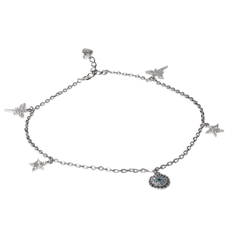 پابند نقره زنانه مدل GTA-207