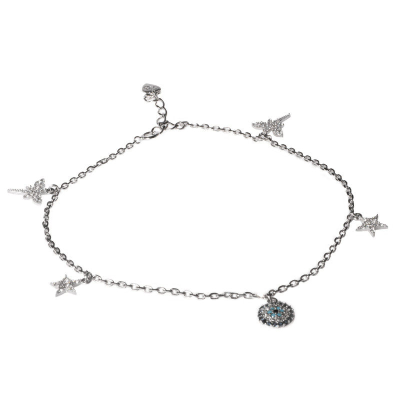 پابند نقره زنانه مدل GTA-207