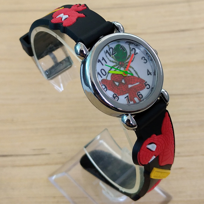 ساعت مچی عقربه ای بچگانه مدل اسپایدرمن کد 1207