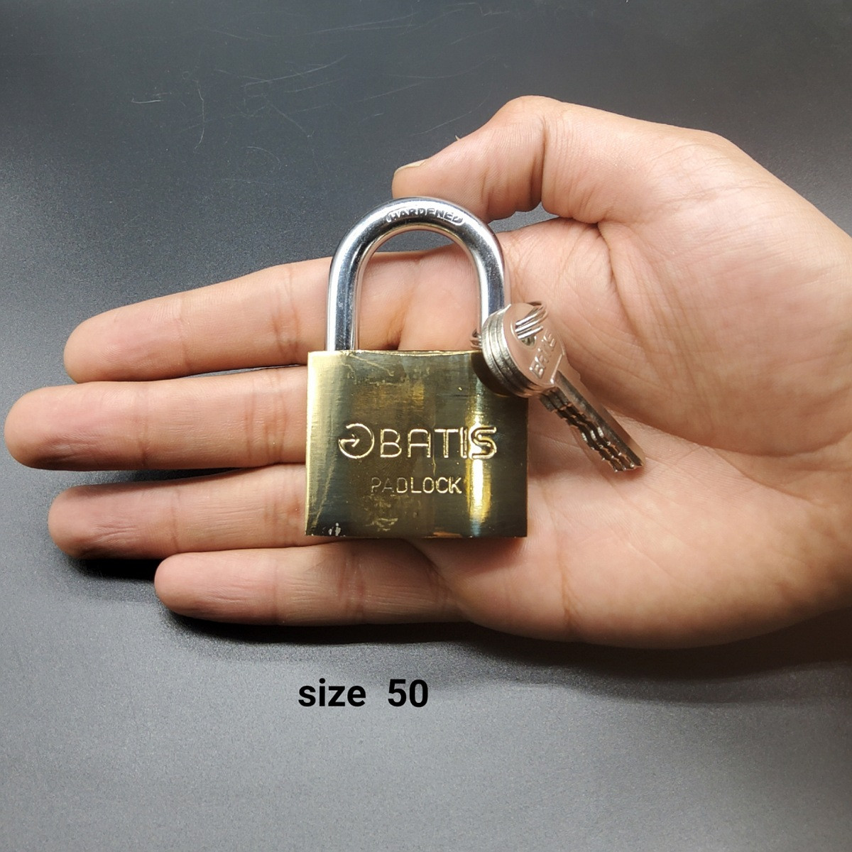 قفل آویز باتیس مدل 50BA40004 بسته  6 عددی