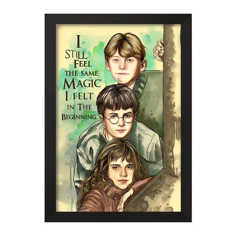 تابلو خندالو مدل هری پاتر کد F11745