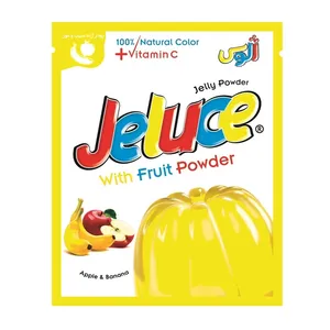 پودر ژله سیب موز ژلوس - 138 گرم بسته 4 عددی