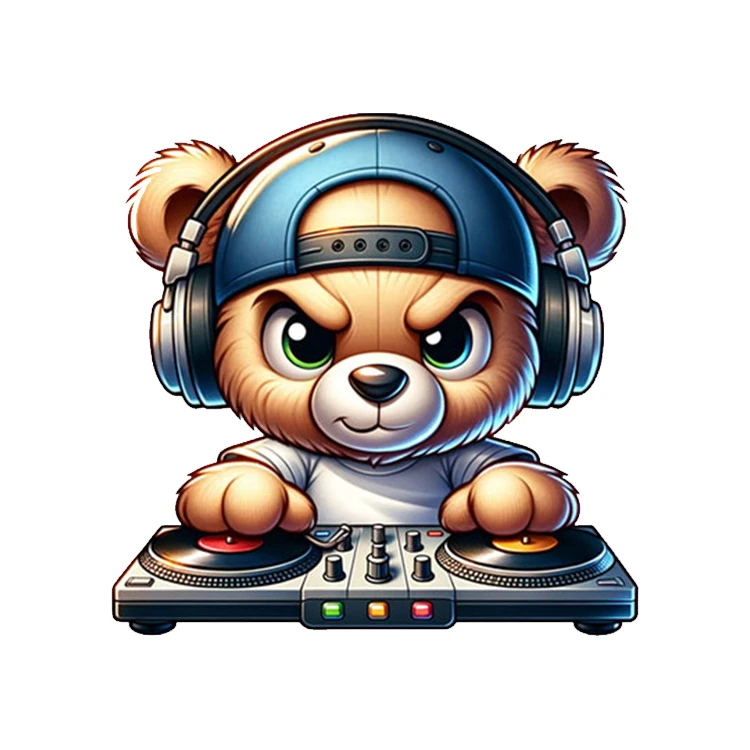 استیکر پارچه و لباس پاد آفرین مدل تدی کد 744