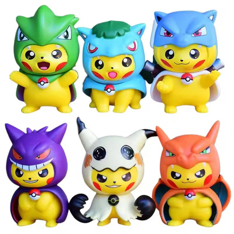 فیگور مدل Pokemon مجموعه 6 عددی