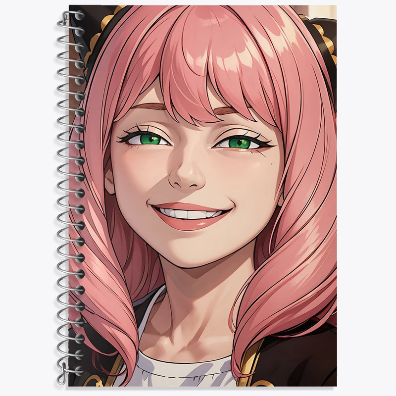 دفتر لغت 50 برگ خندالو طرح آنیا انیمه اسپای ایکس کد N4272