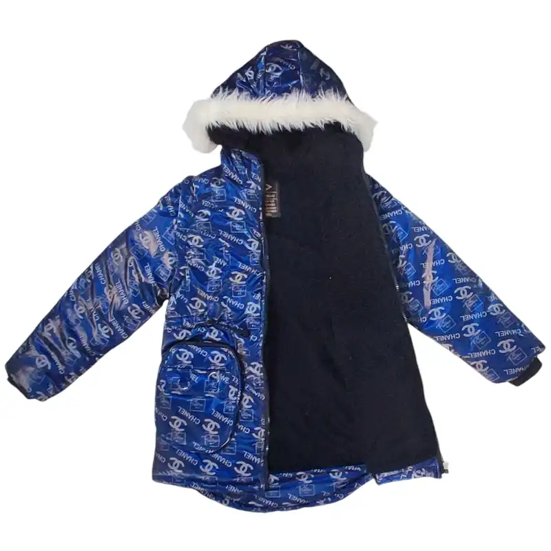 کاپشن دخترانه مدل پافر شو A04