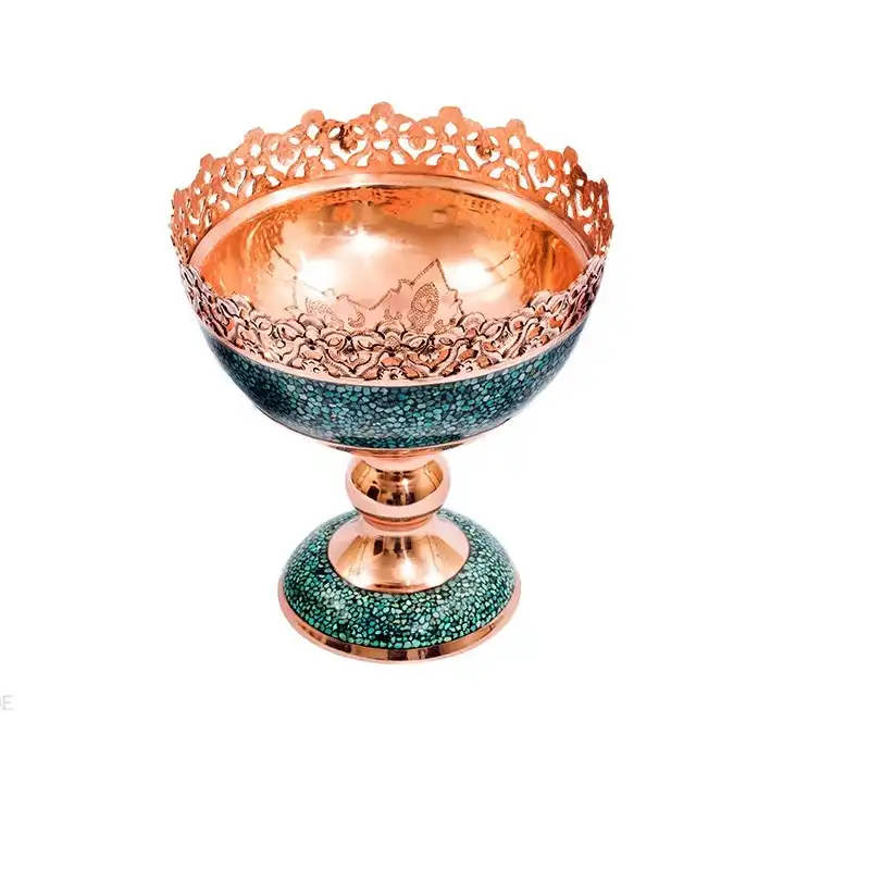 ست هدیه آرا هنر فاخر ایرانی مدل فیروزه‌کوب کد V101