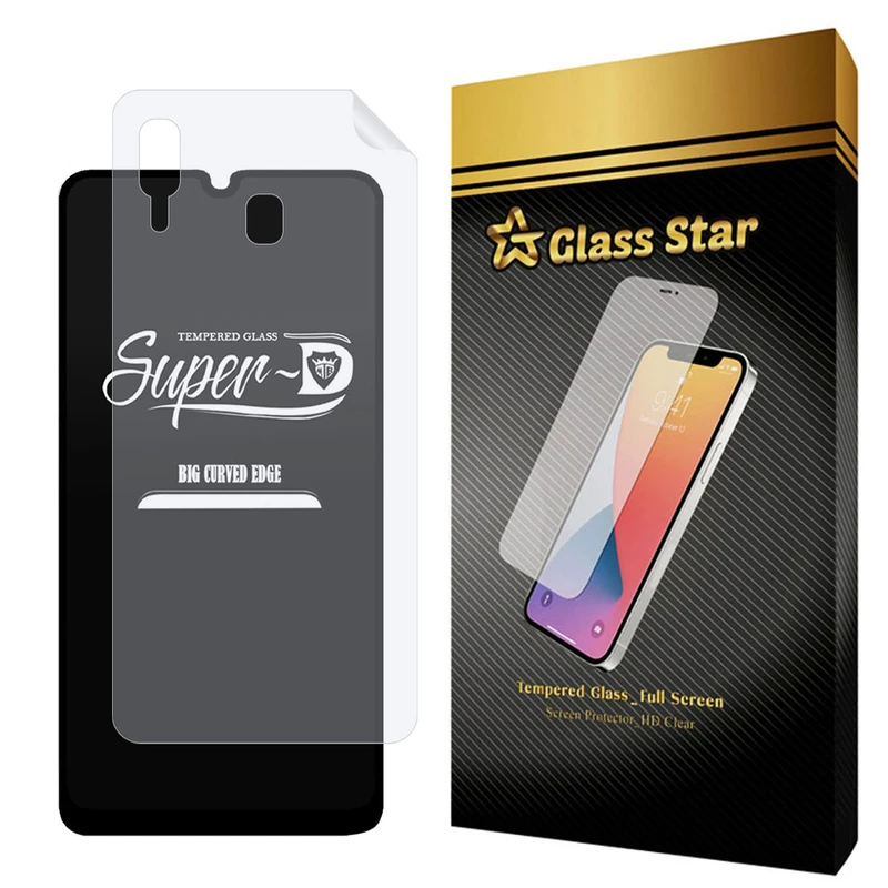 محافظ صفحه نمایش گلس استار مدل 2SN مناسب برای گوشی موبایل سامسونگ Galaxy A20 به همراه محافظ پشت گوشی
