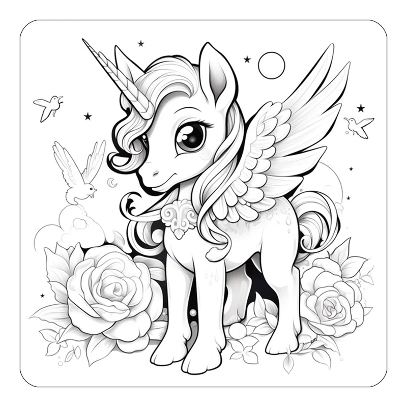 مگنت کاکتی طرح اسب تک شاخ و یونیکورن مدل mp29447