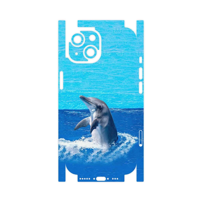 برچسب پوششی ماهوت مدل Dolphin-FullSkin مناسب برای گوشی موبایل اپل iPhone 15