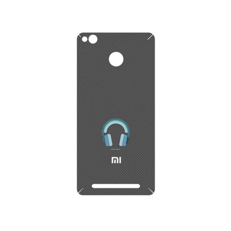 برچسب پوششی ماهوت مدل Minimal Headphone Icon مناسب برای گوشی موبایل شیائومی Redmi 3 Pro