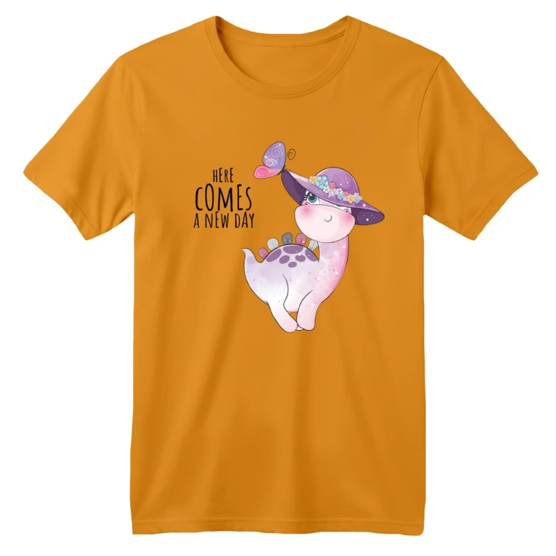 تی شرت آستین کوتاه بچگانه مدل زرافه کلاهدار