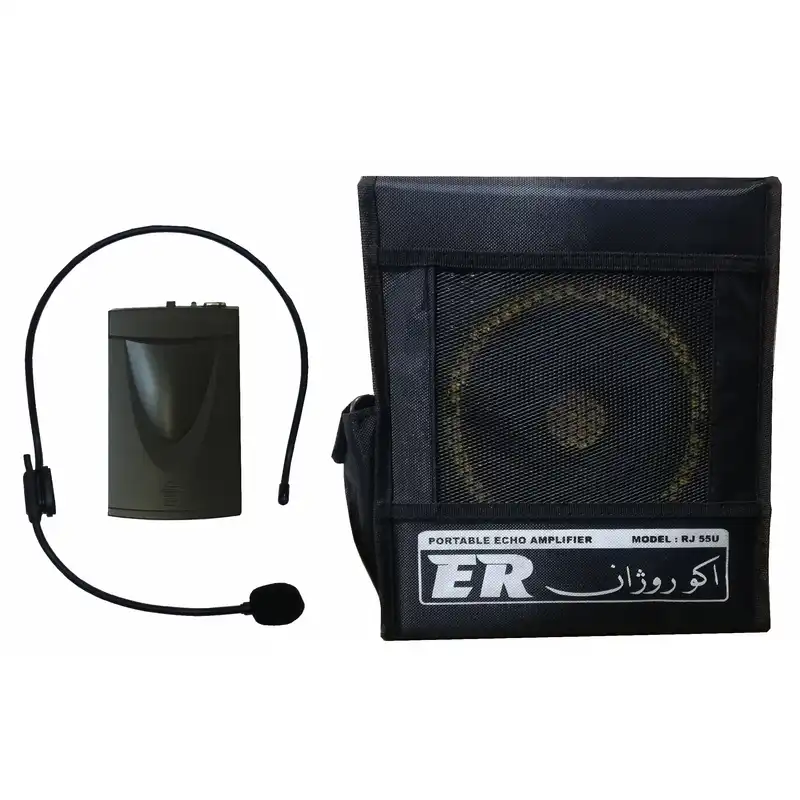 اکو همراه اکوروژان مدل RJ55W-H به همراه میکروفن هدستی بی سیم