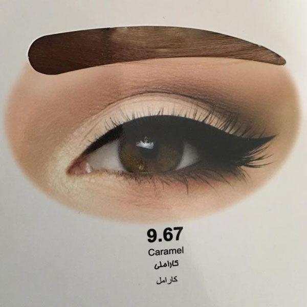 کیت رنگ ابرو آلما شماره 9.67 حجم 15 میلی لیتر رنگ کاراملی کیت رنگ ابرو آلما شماره 9.67 حجم 15 میلی لیتر رنگ کاراملی