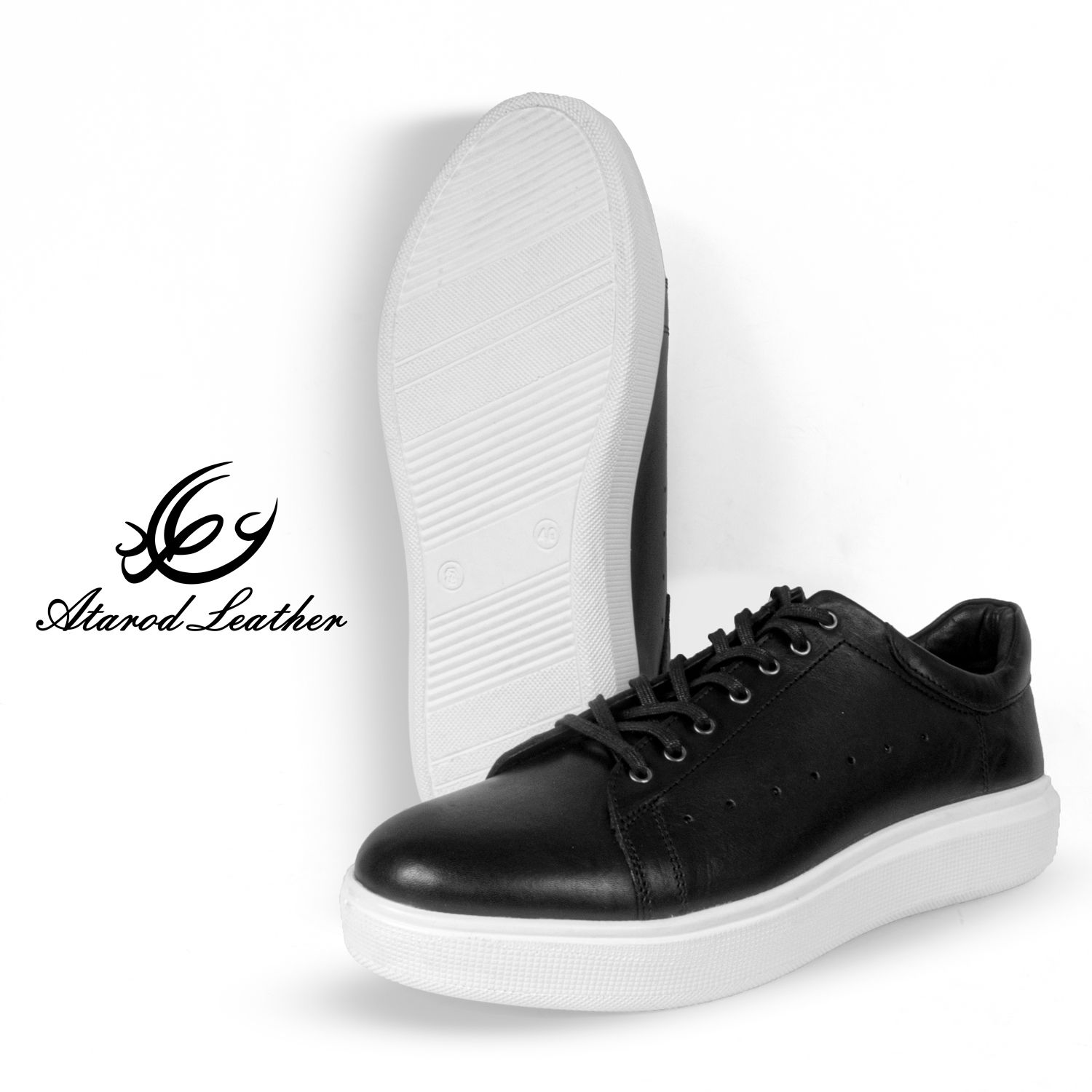 کفش روزمره مردانه چرم عطارد مدل چرم طبیعی کد SH219 -  - 3