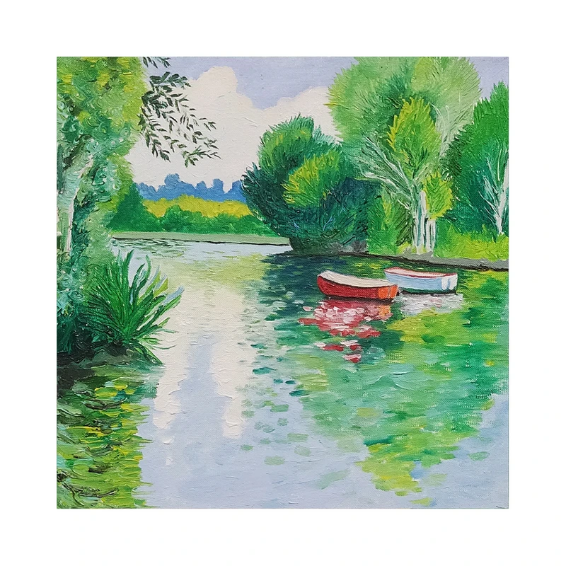 تابلو نقاشی رنگ روغن به سبک امپرسیونیسم کد G0280