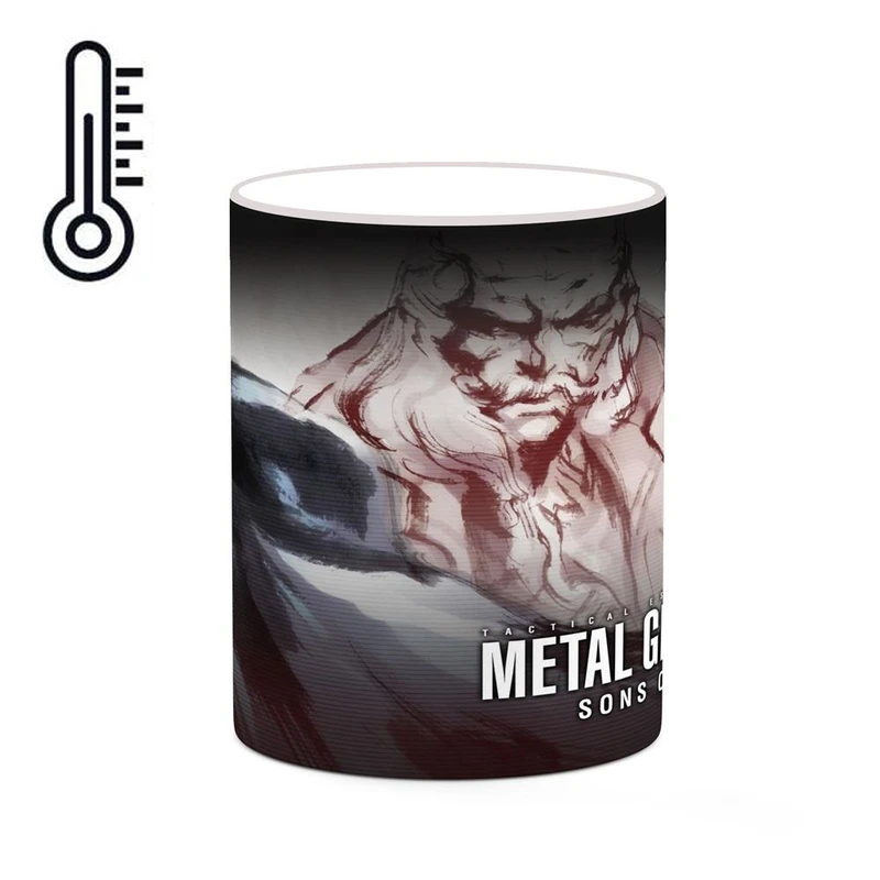 ماگ حرارتی کاکتی مدل بازی Metal Gear Solid 2ː Sons Of Liberty کد mgh29428