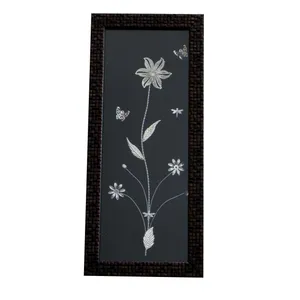 تابلو ملیله کاری طرح گل کد 41