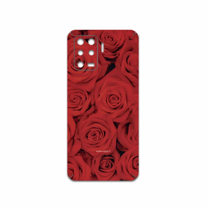 برچسب پوششی ماهوت مدل Red-Flower مناسب برای گوشی موبایل اپو A94 4G