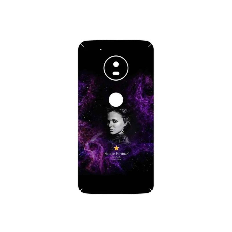 برچسب پوششی ماهوت مدل Natalie Portman مناسب برای گوشی موبایل موتورولا Moto G5