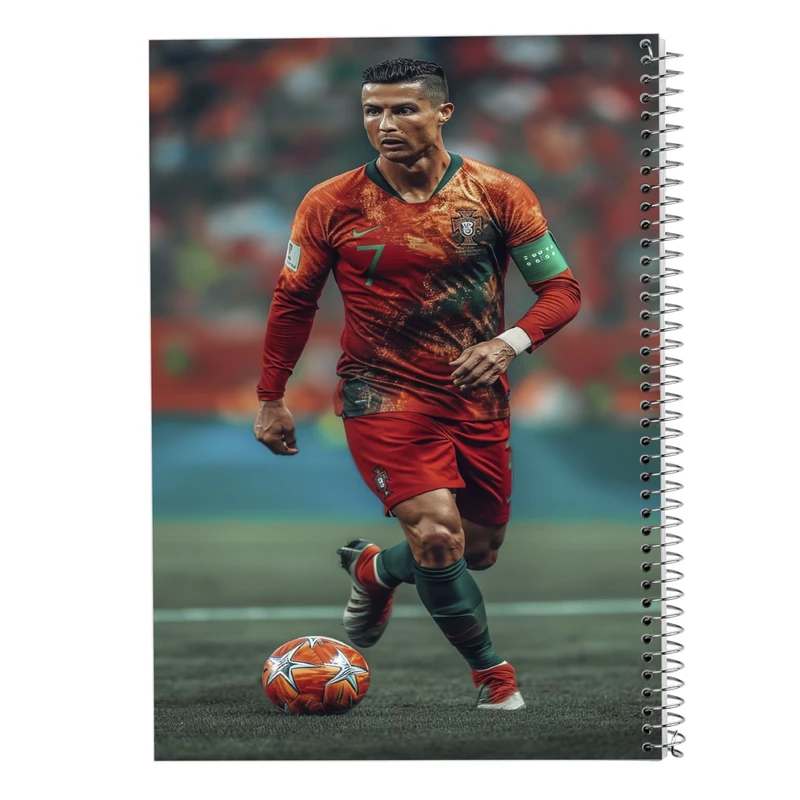 دفتر مشق 100 برگ مدوپد مدل رونالدو ronaldo کد DF13474